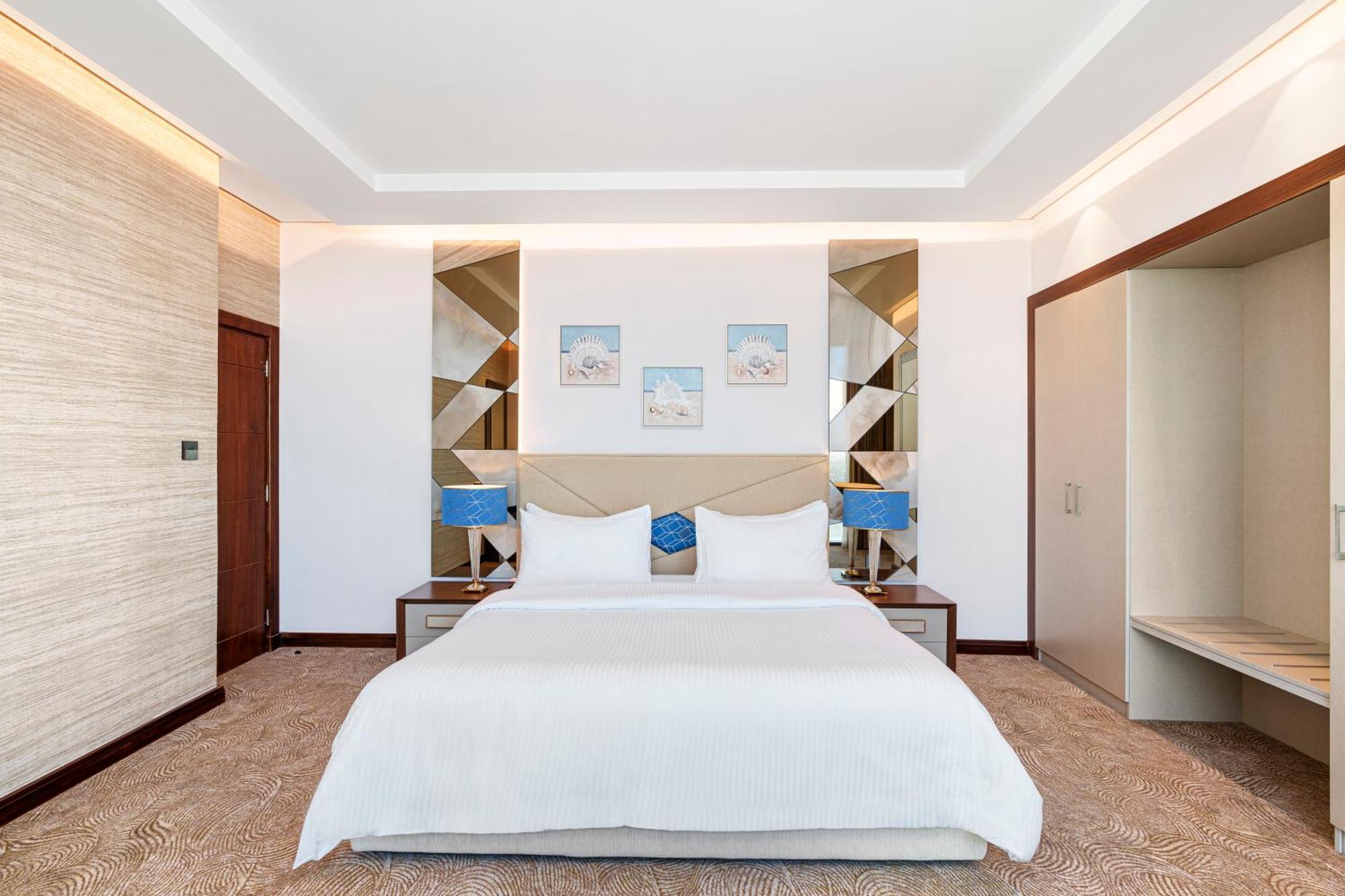 Rixos Premium Alamein El Alamein Room photo A bedroom at the hotel