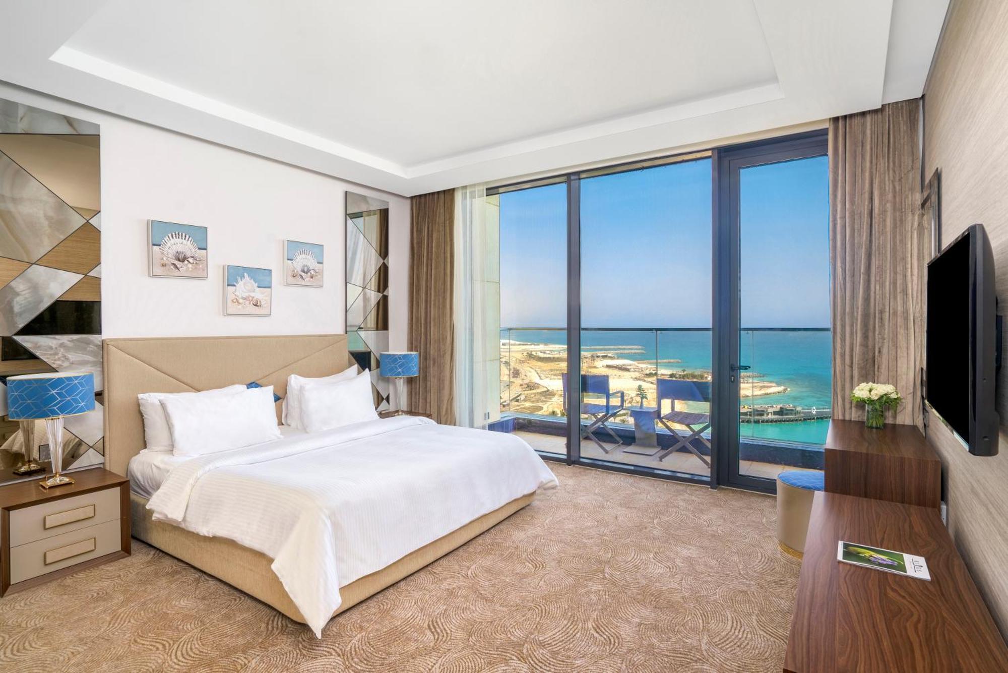 Rixos Premium Alamein El Alamein Room photo A bedroom at the hotel