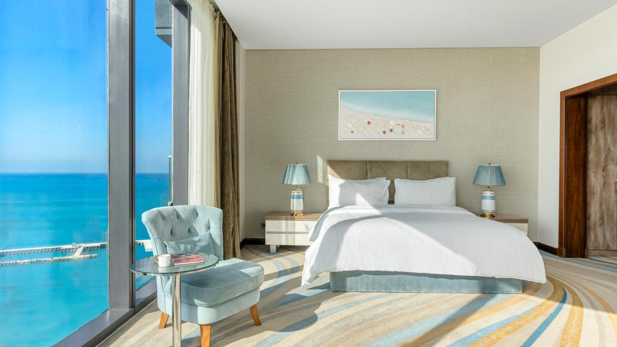 Rixos Premium Alamein El Alamein Room photo A bedroom at the hotel