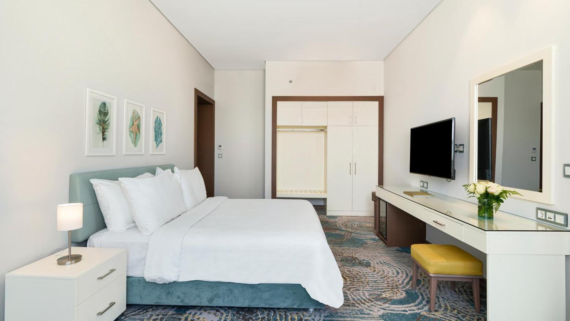 Rixos Premium Alamein El Alamein Room photo A bedroom at the hotel
