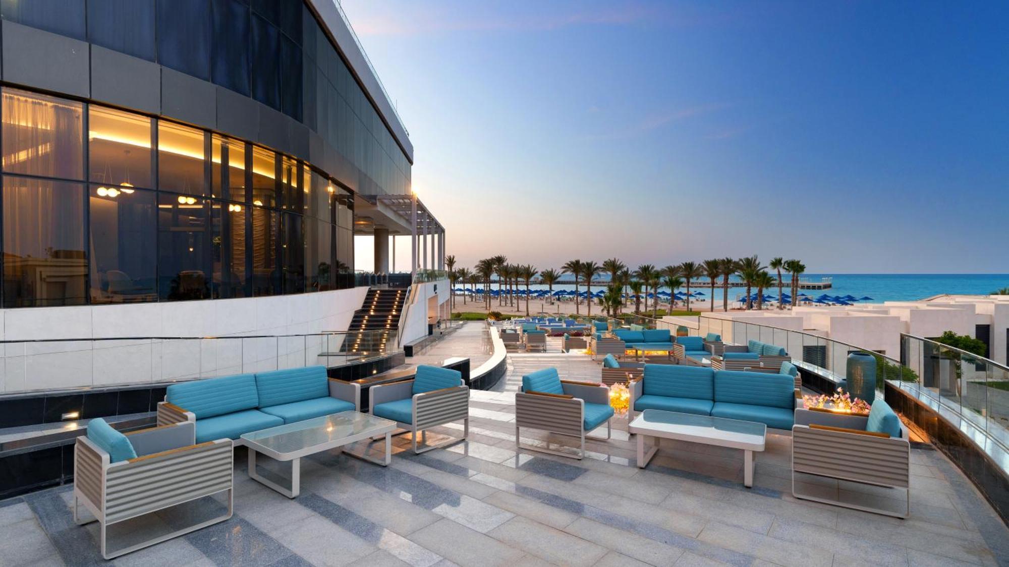 Rixos Premium Alamein El Alamein Exterior photo Beach at the hotel