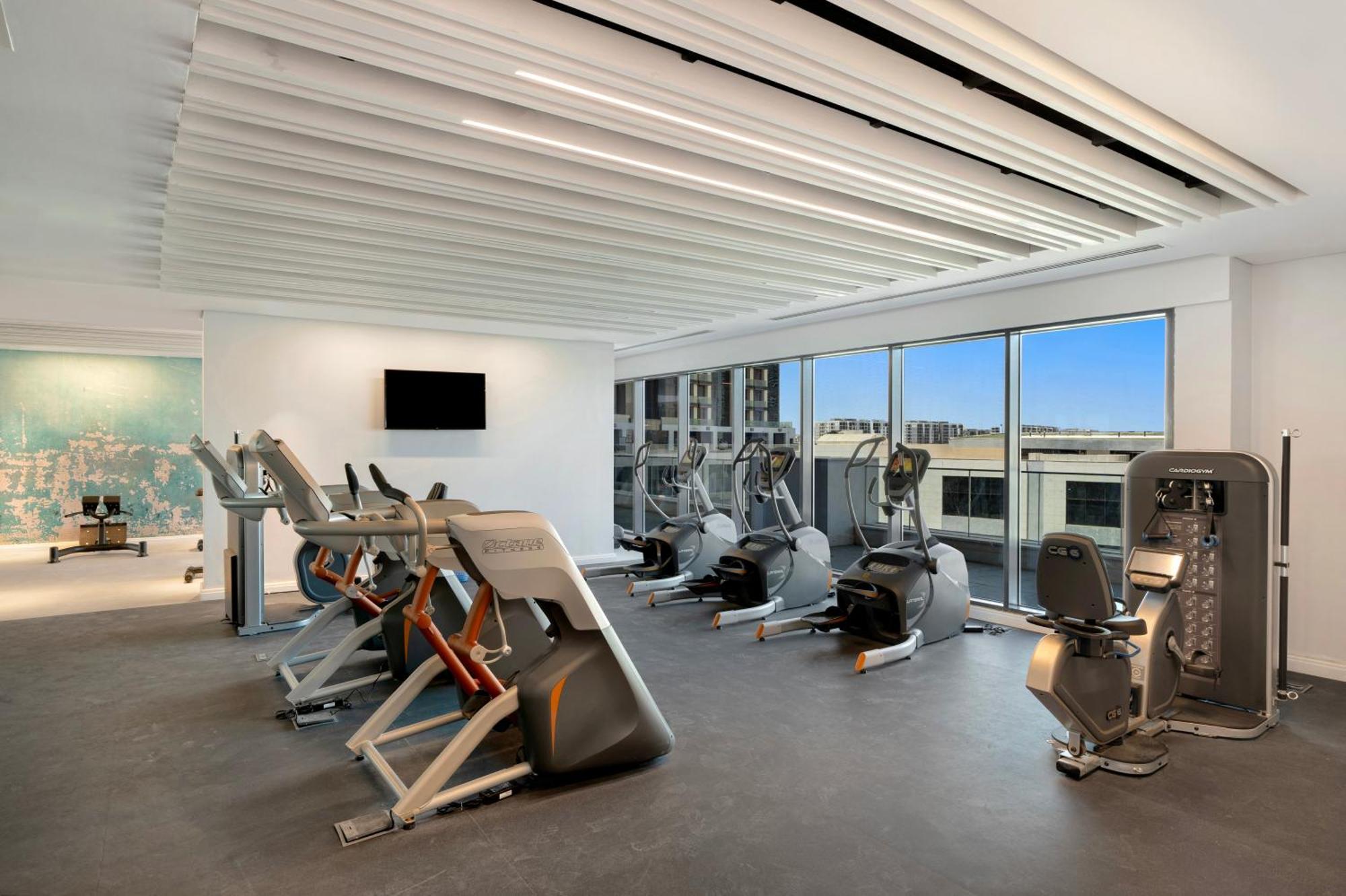Rixos Premium Alamein El Alamein Exterior photo The gym at the hotel